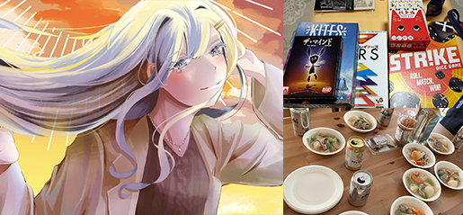 休日はおいしいものを食べる、そして楽しく飲む、ができれば最高だと思っています。